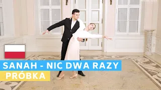 Sample Tutorial in polish: Sanah - Nic dwa razy | Wedding Dance Online