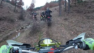 Svilen Savov at Krupnik enduro race Bulgaria