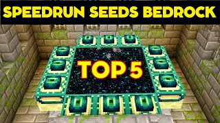 TOP 5 SPEEDRUNNING SEEDS (MINECRAFT 1.19 / MINECRAFT 1.20 PE ) | Best Minecraft 1.20 Seeds Bedrock