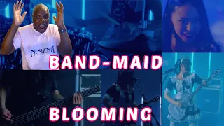 American Reaction to BAND MAID - Blooming (Official Music Video)