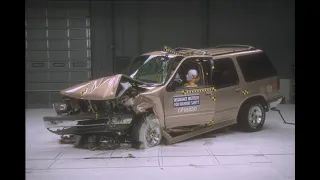 1996 Ford Explorer IIHS Moderate Overlap Crash Test