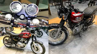 2022 Kawasaki W800. Retro Classic. Retro Modern. Red