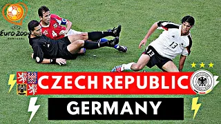 Czech Republic vs Germany 2-1 All Goals & Highlights ( 2004 UEFA Euro )