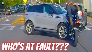 Who's at fault??? - Bad drivers & Driving fails -learn how to drive #1144