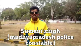 INDIA- indore cyclist sumant singh constable of indore traffic police