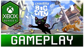 Little Kitty, Big City | Xbox Series X Gameplay | Gamepass | First Look
