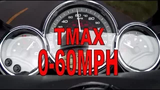 TMAX 500 : 19g Rollers vs 17g Sliders 0-60MPH & Cruise RPM