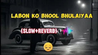 Labon ko bhool Bhulaiyaa |Slow+Reverb| Song