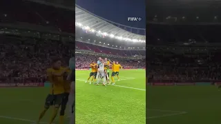 The moment Australia qualified for the World Cup! 🇦🇺 | #Shorts