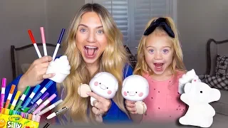 Three Marker Make Your Own Squishy Toy Challenge!!!