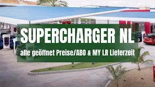 TESLA: Supercharger Niederlande komplett geöffnet, Model Y LR Lieferzeit update!