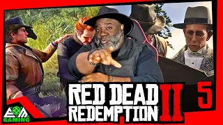 Saving Reverend and Collecting Debts! - Red Dead Redemption 2 (Part 5) First Time Playing