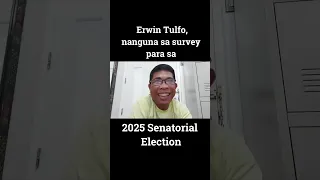 Erwin Tulfo, tinalo si Santamama at Kiks sa 2025 Senatorial Survey