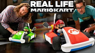 Let's Play: Mario Kart Live (Around The GMM Studio!)