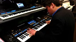 Game of Thrones theme played live on Yamaha Genos keyboard by Mark Wilburn @TomLeeMusic  in 4K