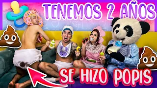 SIENDO NIÑOS DE 2 AÑOS POR 24 HORAS - Yolo Aventuras