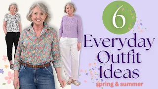 Spring & Summer Everyday Outfit Ideas Styled for Women Over 50