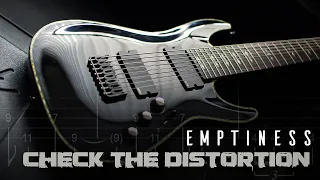 Check the Distortion - Emptiness  - Playthrough  (+TAB)  || Modern Metal  Djent