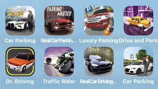 Car Parking, Real Car Parking, Luxury Parking, Drive and Park and More Car Games iPad Gameplay