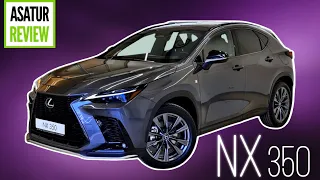 🇯🇵 Обзор LEXUS NX 350 F-SPORT / ЛЕКСУС НХ350 Ф-СПОРТ Интерьер/Экстерьер/Оснащение/Мультимедиа 2022