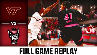 Virginia Tech vs. NC Full Game Replay | 2022-23 ACC Women’s Basketball