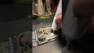 How to clean a video card with toothpaste 3080 Nvidia custom waterloop￼