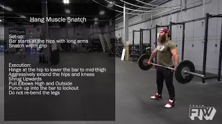 Hang Muscle Snatch - Weightlifting