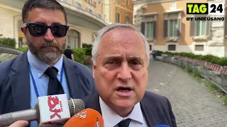 Lotito sull'acquisto della Lazio e sul calciomercato