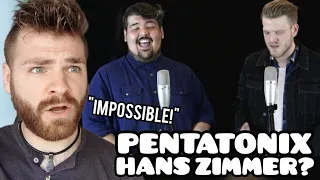 First Time Hearing PENTATONIX Scott & Mario Jose | LP x HANS ZIMMER | "Lost On You" | REACTION