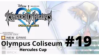 Hercules Cup - Kingdom Hearts HD 1.5 Final Mix 100% Walkthrough Part 19 Game Guide No Commentary