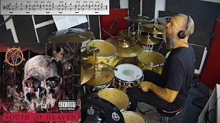 Slayer - South of Heaven - Dave Lombardo Drum Cover by Edo Sala