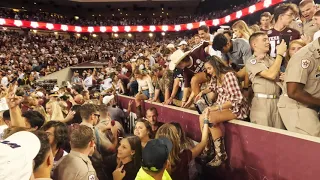 Texas A&M vs. #1 Alabama - Party on Field