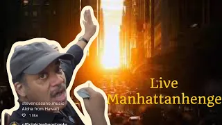 🔥Live Manhattanhenge with Dr Neil deGrasse Tyson🔥🔥