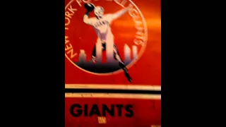 Jersey Joe walcott / giants poster