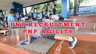 PNP Recruitment: PULL UPS Physical AGILITY Test CADET Applicants for PNPA Class 2027