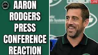 "This Isn't A One & Done In My Mind, This Is A Commitment" Aaron Rodgers Jets Press Conference