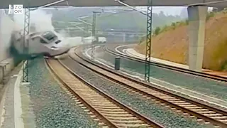 79 mrtvých a vlak na kusy: Nepříjemné video ukazuje, co může způsobit překročení rychlosti