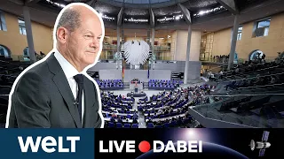 BUNDESTAG: Bundeskanzler Olaf Scholz wird vereidigt | WELT Live dabei