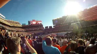 Super Bowl 50 Lady Gaga National Anthem - Blue Angels