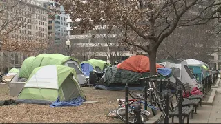 Where will the homeless in the McPherson Square encampment go?
