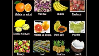 Lean Lingala in 10 minutes - Fruits in Lingala.