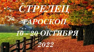 СТРЕЛЕЦ. 10 - 20 октября 2022г. Таро прогноз, гороскоп на неделю.