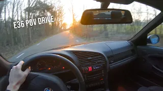 E36 323i POV Drive! (LOUD!)