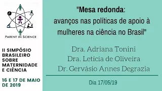 Mesa redonda: Avanços nas políticas de apoio à mulheres na ciência no Brasil