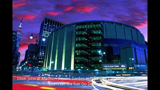 Elton John - Don't Let the Sun Go Down on Me (Live) Madison Square Garden, New York City, 10/16/1999