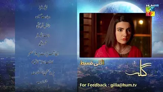 Gila Ep 59 Teaser [ Wahaj Ali - Anzela Abbasi ] Best Pakistani Serial - HUM TV