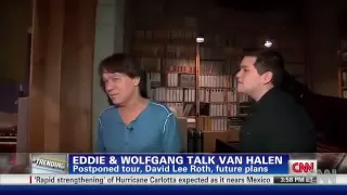 Eddie & Wolfgang talk Van Halen...6/15/2012