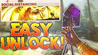 UNLOCK SOCIAL DISTANCING CALLING CARD EASY! | Dark Ops Zombies Challenges (Season 5 Best Method)