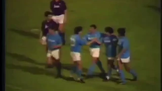 Maradona (Napoli) - 06/05/1987 - Bologna 2x4 Napoli - 1 gol