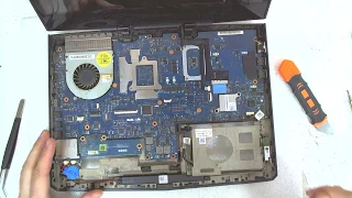 Alienware M14x R1 / R2 Disassembly / Fan cleaning